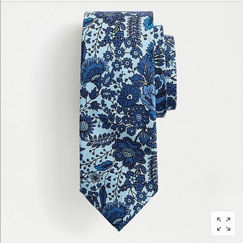 J.crew men’s tie in liberty Nottingham print - Picture 1 of 16